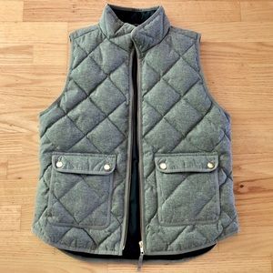 J. Crew Quilted Puffy Vest